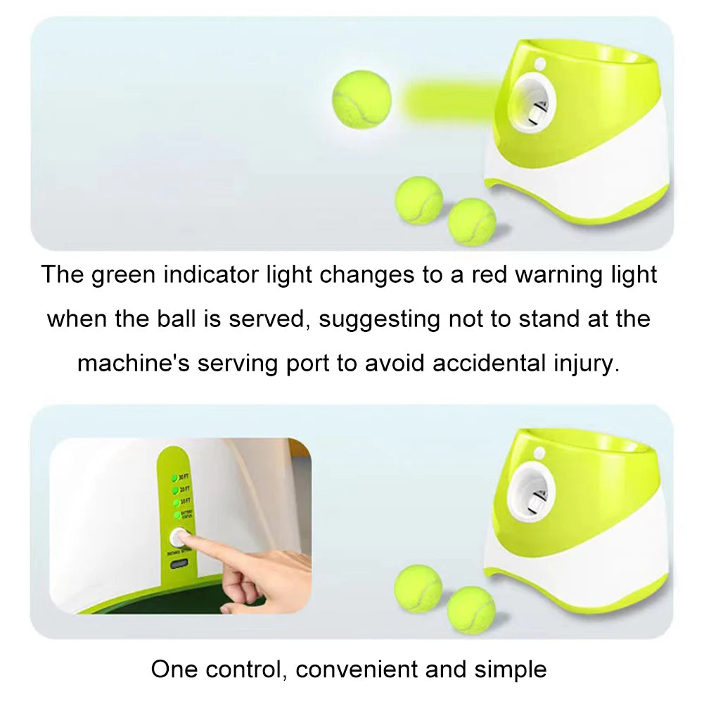 Automatic Dog Ball Thrower For Indoor Outdoor Play