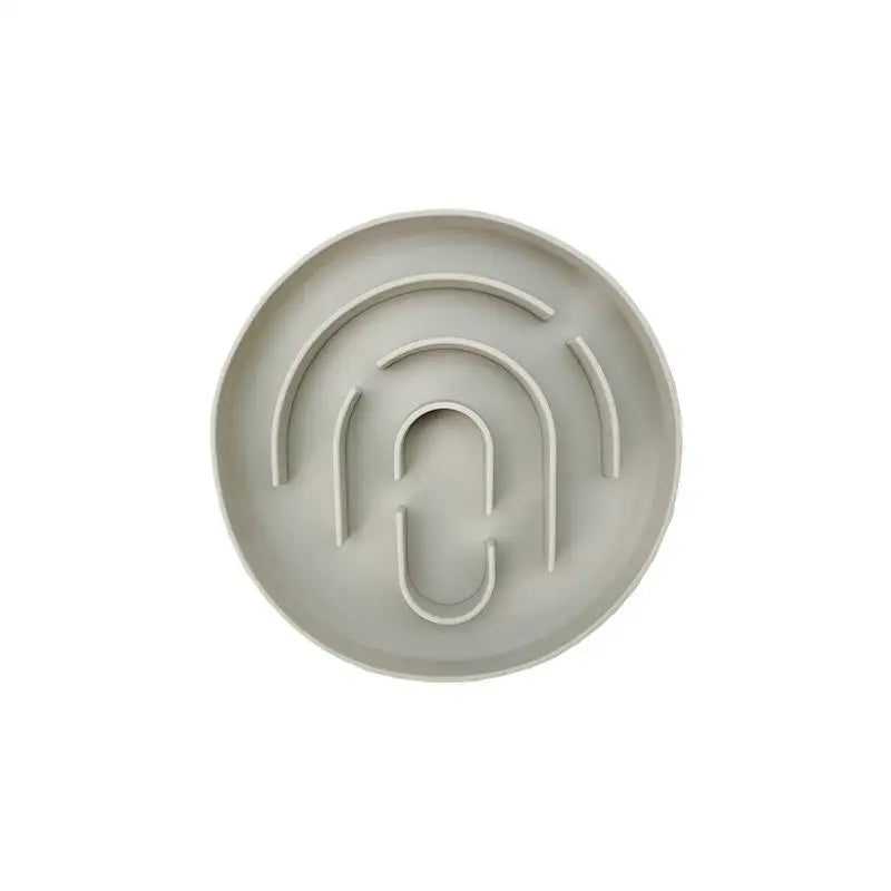 Slow Eating Silicone Cat Bowl Non Slip Design For Pets