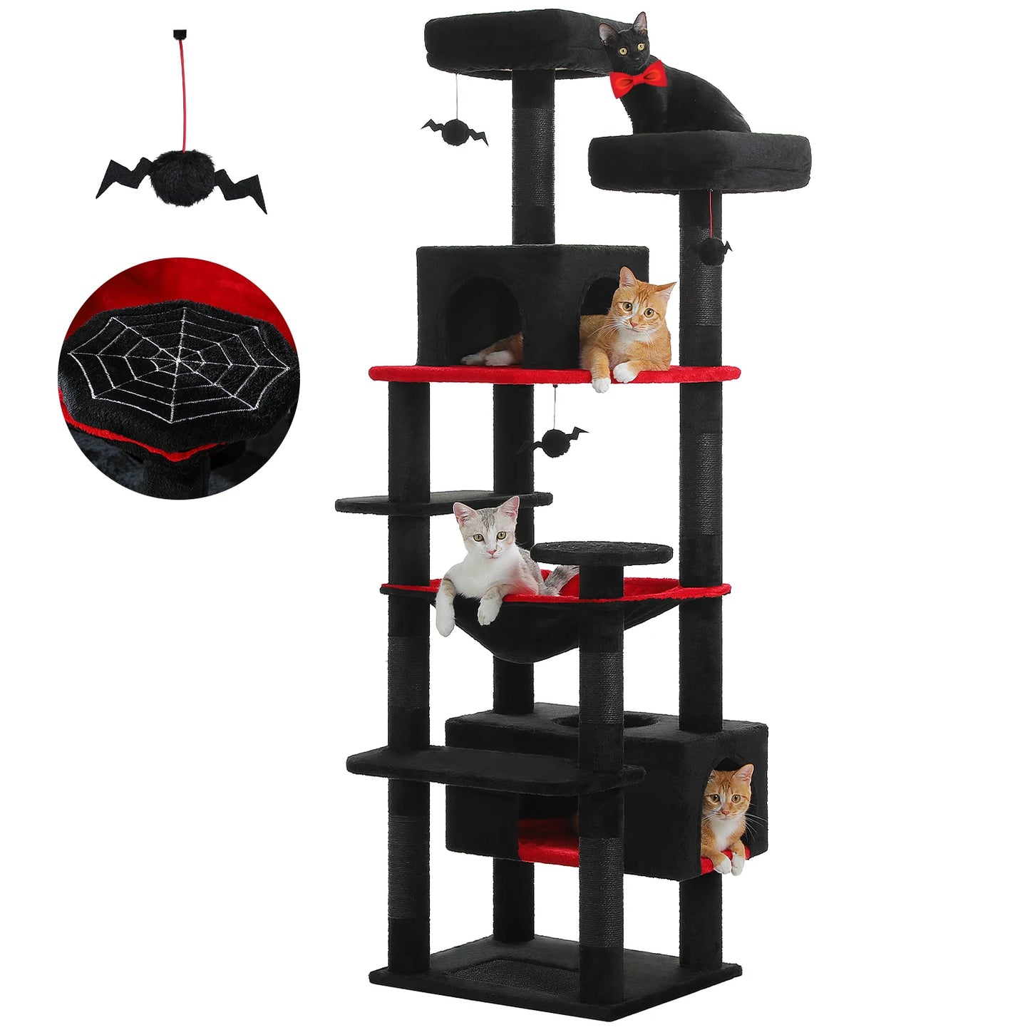 PAWZ Road Cat Tree Tower With Sisal Posts Indoor Use