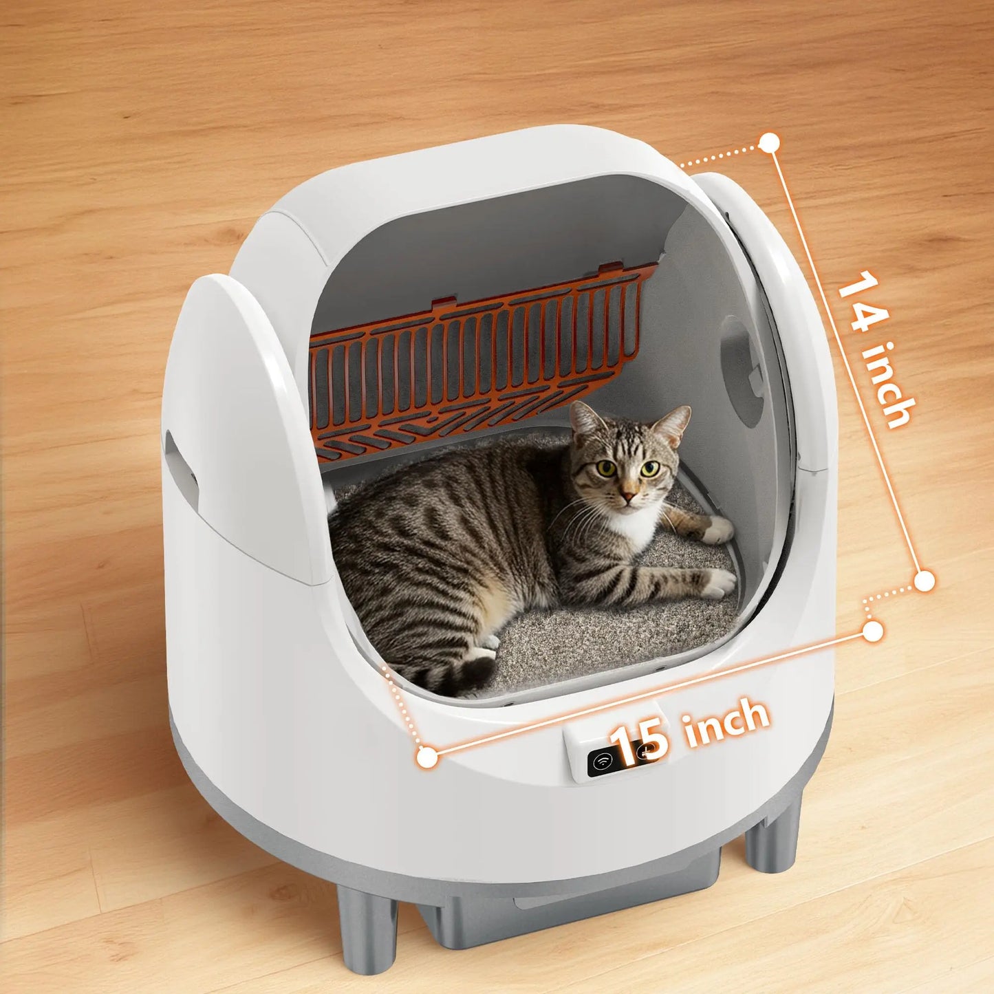 Cityflee Smart Self-Cleaning Cat Litter Box App Control