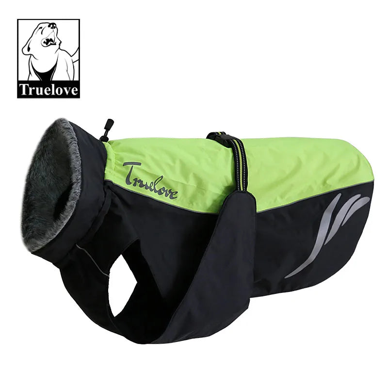 TRUELOVECN Waterproof Dog Winter Coat Reflective Jacket