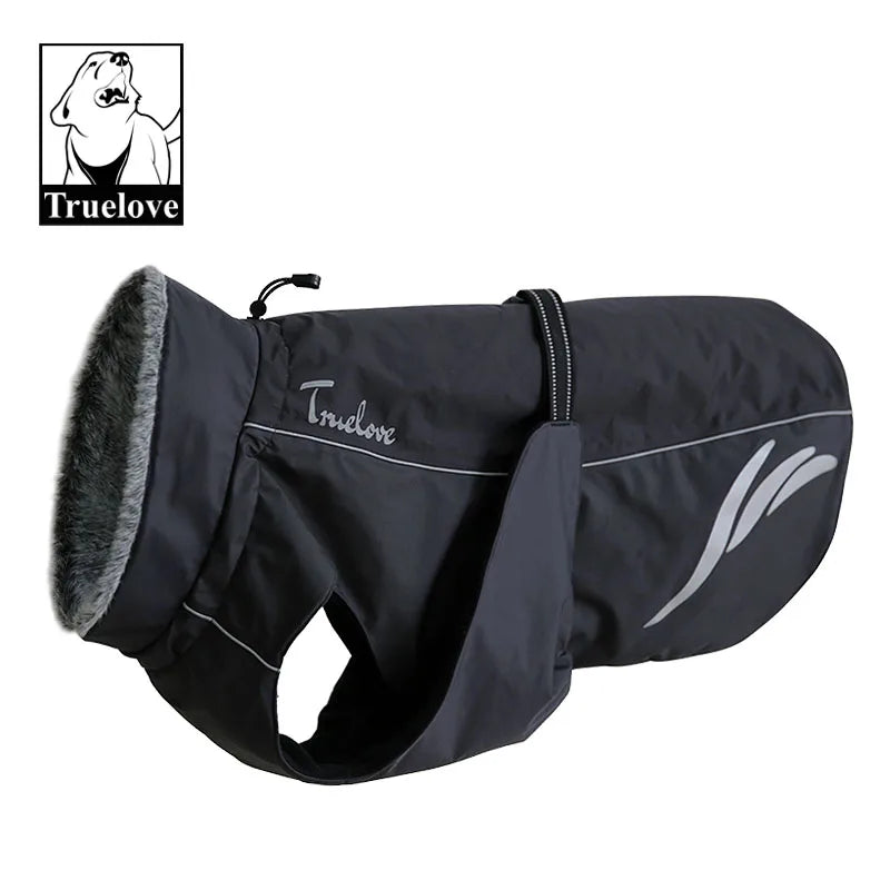 TRUELOVECN Waterproof Dog Winter Coat Reflective Jacket