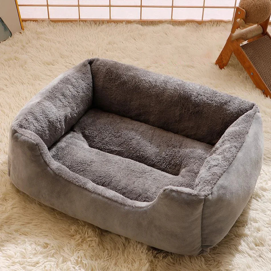 Guangdong Plush Cat Bed With Soft Cushion For Cats