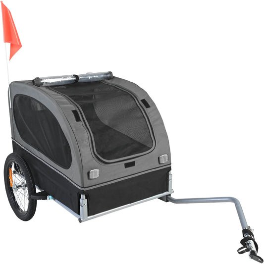 Dog Bike Trailer DT810 Pet Carrier Cart With Wheels