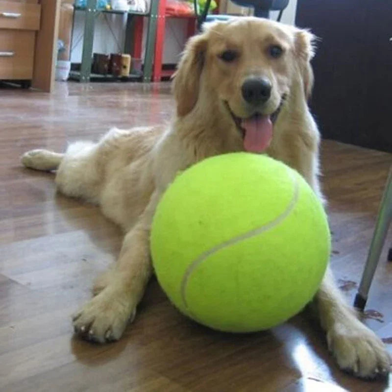 Shunmaii Dog Tennis Ball Chew Toy Inflatable Interactive Ball