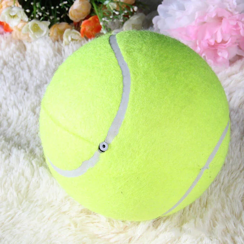 Shunmaii Dog Tennis Ball Chew Toy Inflatable Interactive Ball