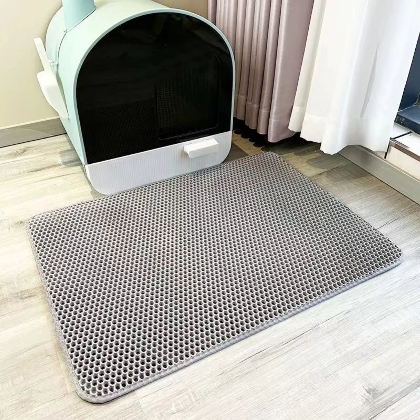 CN Cat Litter Mat Waterproof Double Layer Trapping Pad