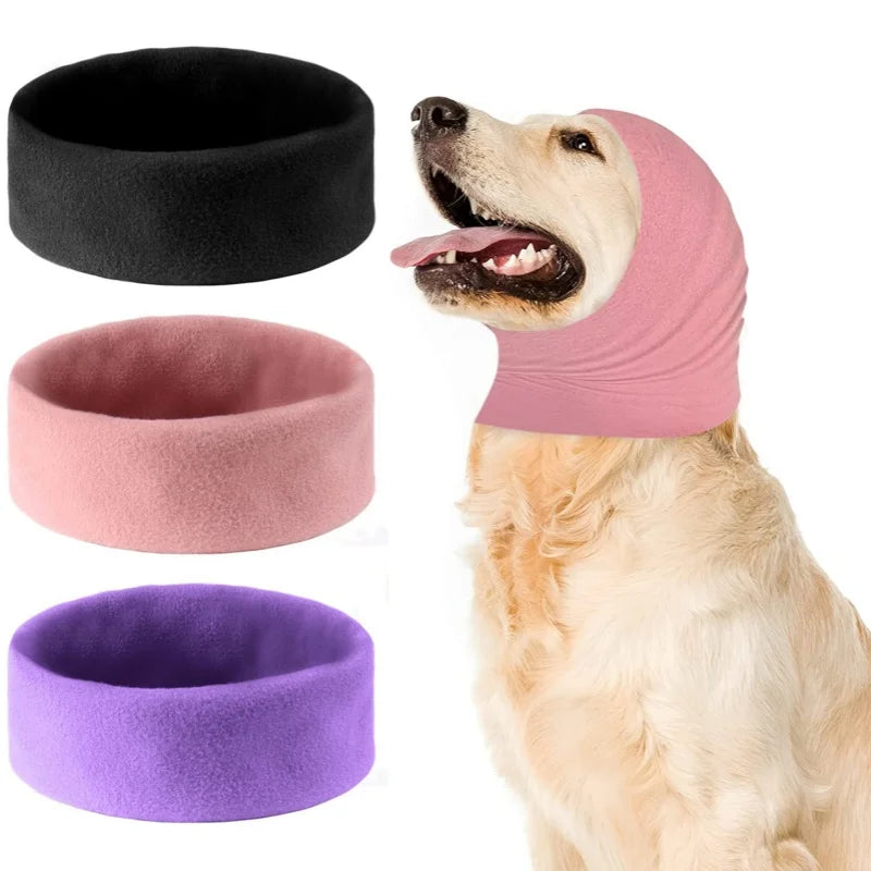 Dog Grooming Earmuff Headband Warm Noise Cancel Ear Cover