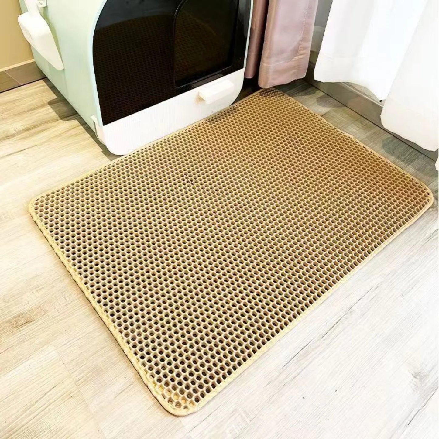 CN Cat Litter Mat Waterproof Double Layer Trapping Pad