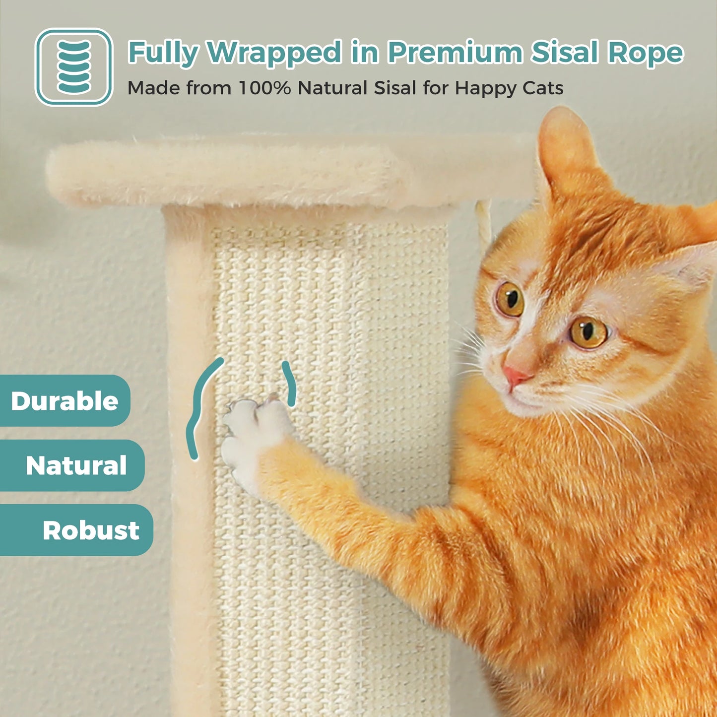 PAWZ Road Cat Scratching Post Indoor Toy For Cats Play