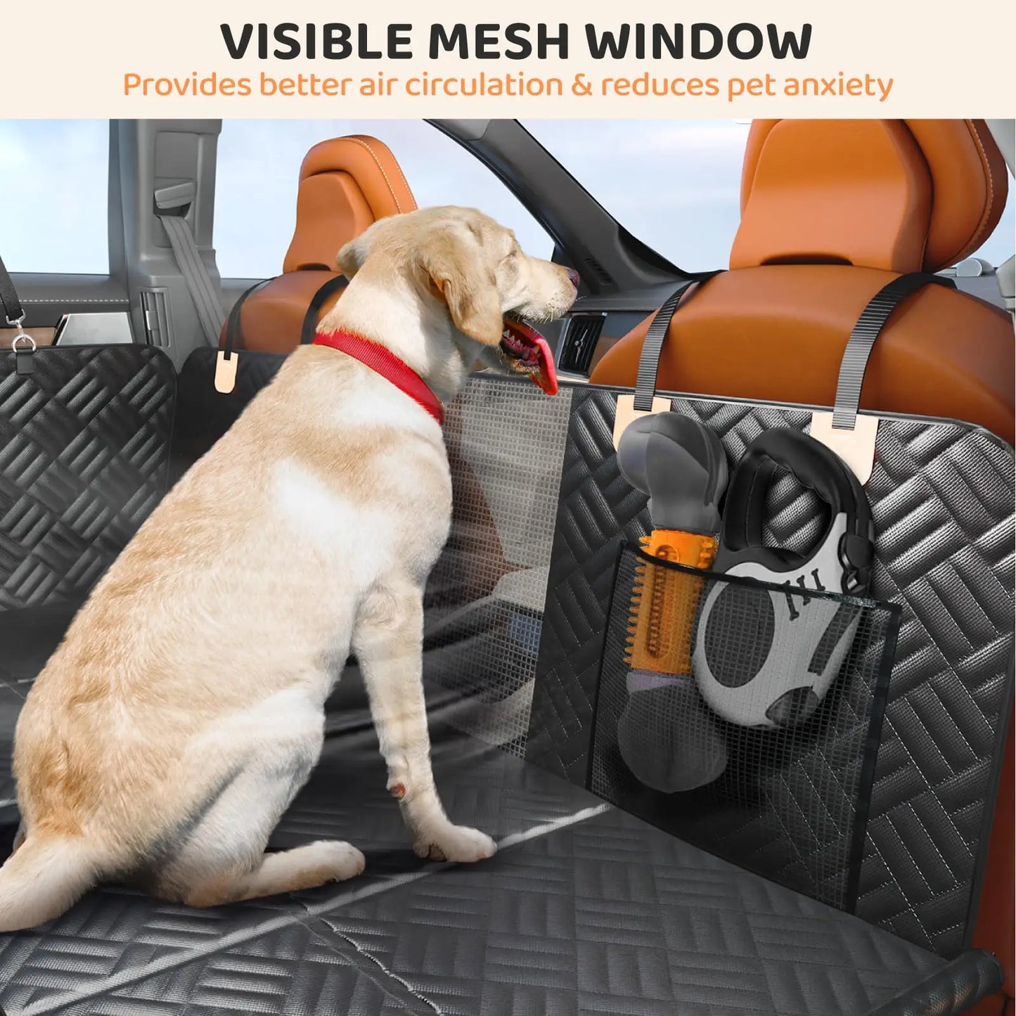 CN Zhejiang Dog Seat Cover Hammock for Cars and SUVs