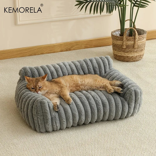 KEMORELA Cat Sofa Bed Breathable All Seasons For Small Cats