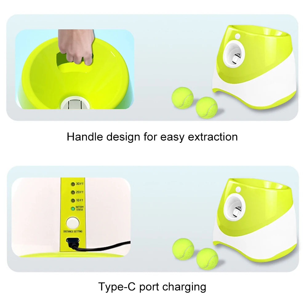 Automatic Dog Ball Thrower For Indoor Outdoor Play