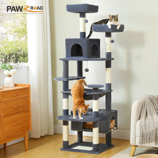 PAWZ Road Cat Tree Tower With Sisal Posts Indoor Use