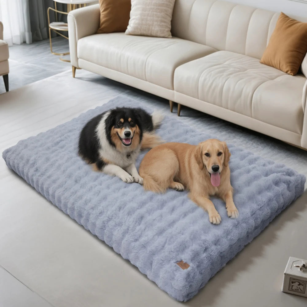 BORWART Cloud Like Comfort Dog Bed With Removable Cover Machine Washable