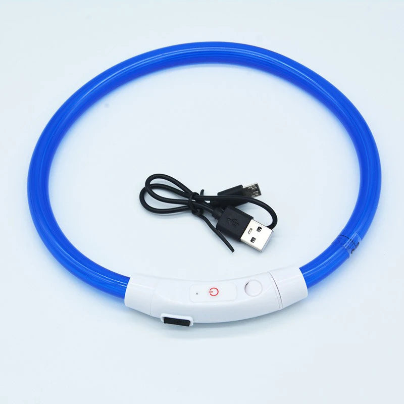 CN Guangdong Luminous Dog Collar LED Light Night Safety GXQ02