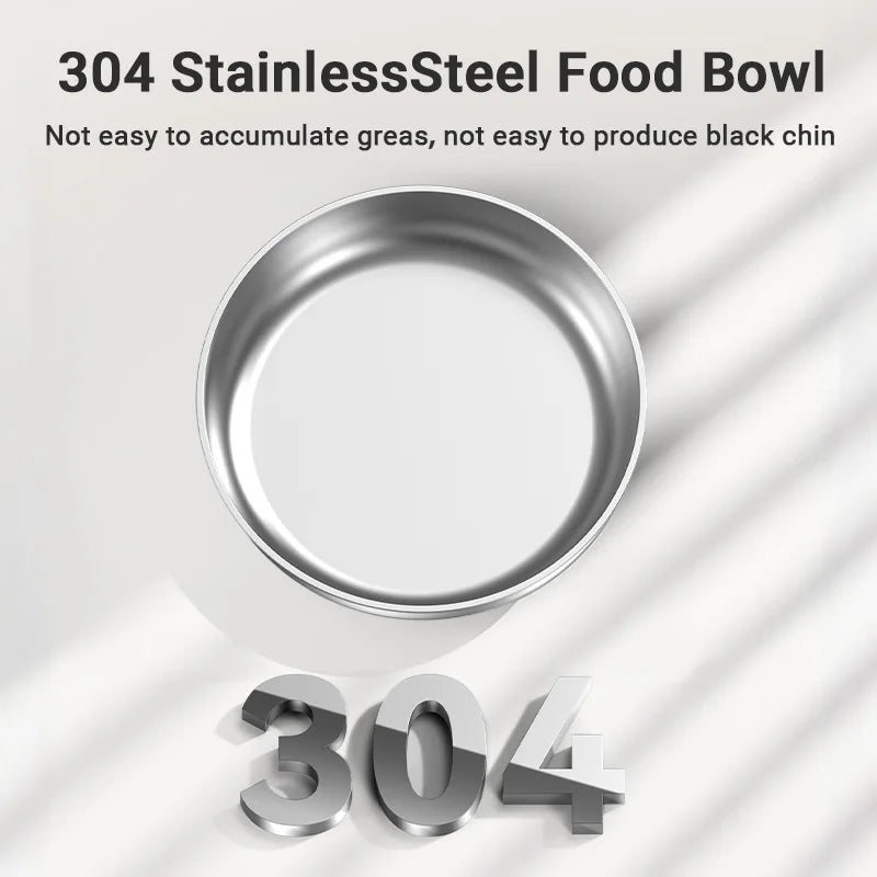 ROJECO Automatic Cat Feeder Smart Kibble Dispenser With WiFi App