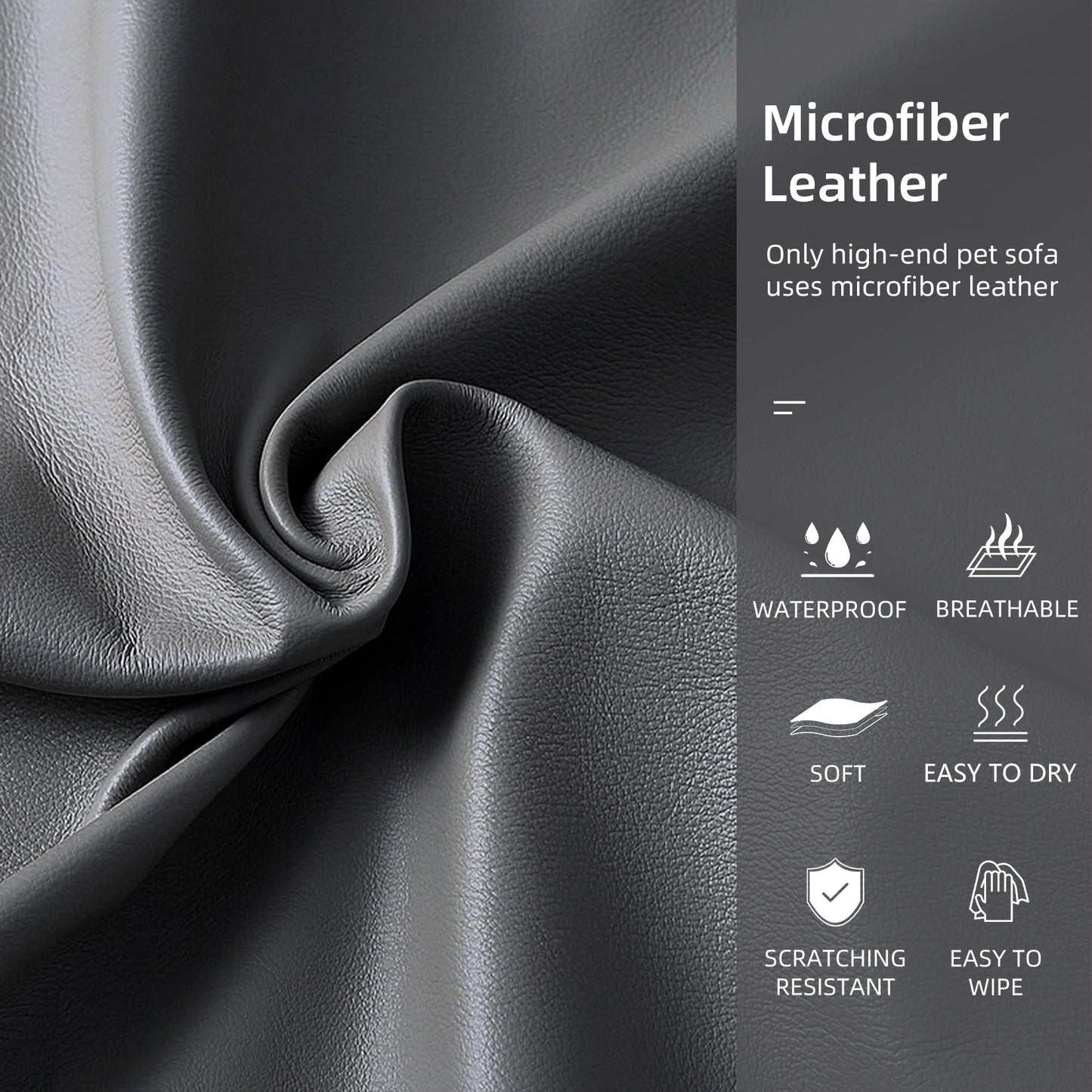 BORWARTCN Heavy Duty Pet Sofa Bed For Dogs And Cats