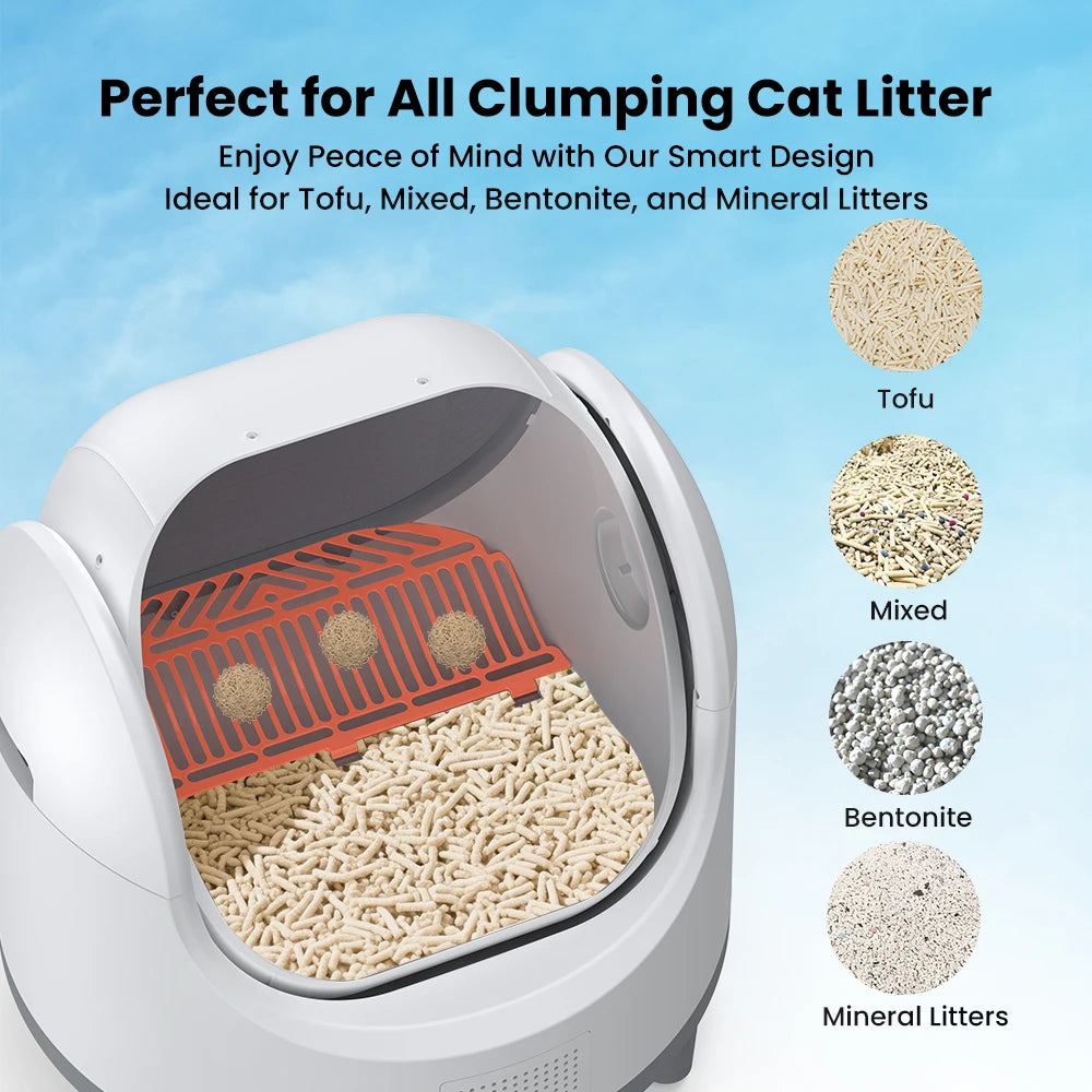Cityflee Smart Self-Cleaning Cat Litter Box App Control