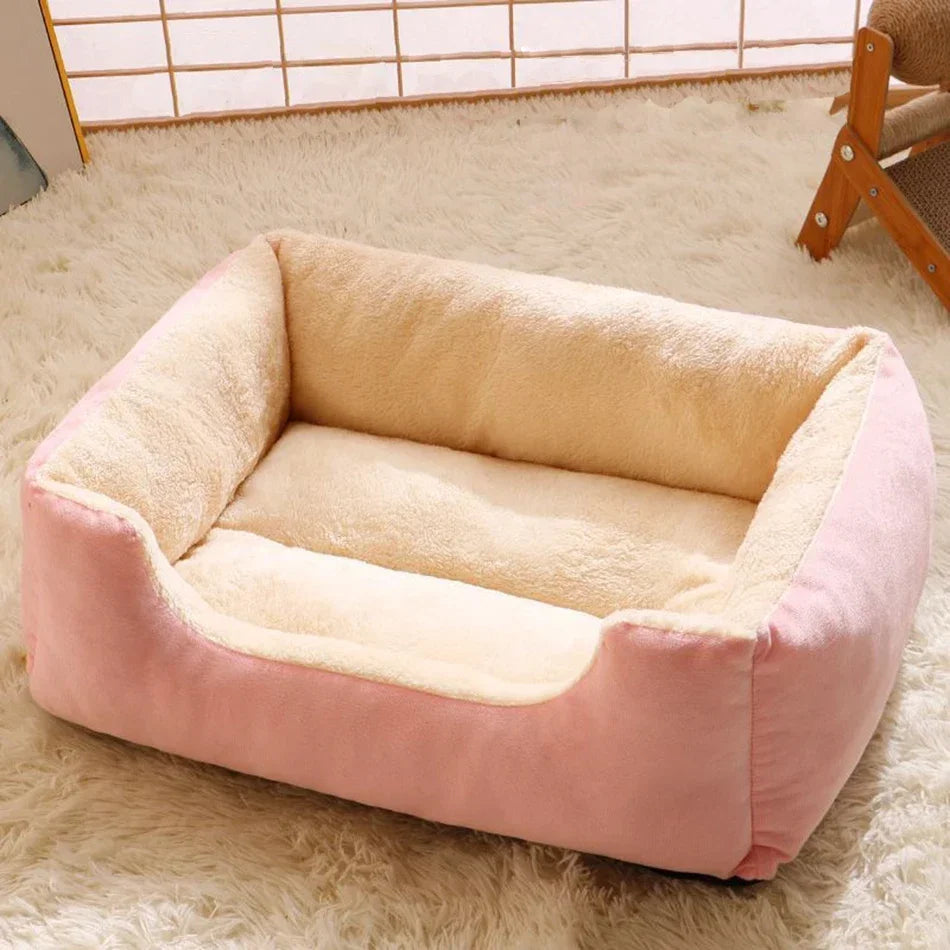 Guangdong Plush Cat Bed With Soft Cushion For Cats