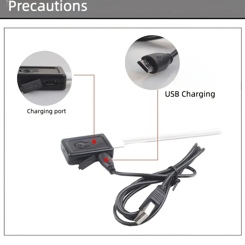 CN Guangdong USB Rechargeable Glow Dog Collar for Night Safety