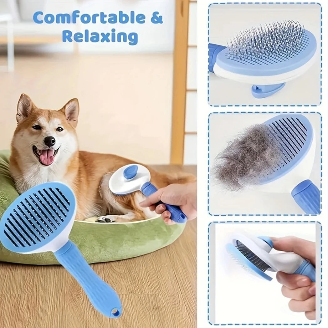 Hign-concerned 7-Piece Pet Grooming Set For Dogs Hair Removal Tools