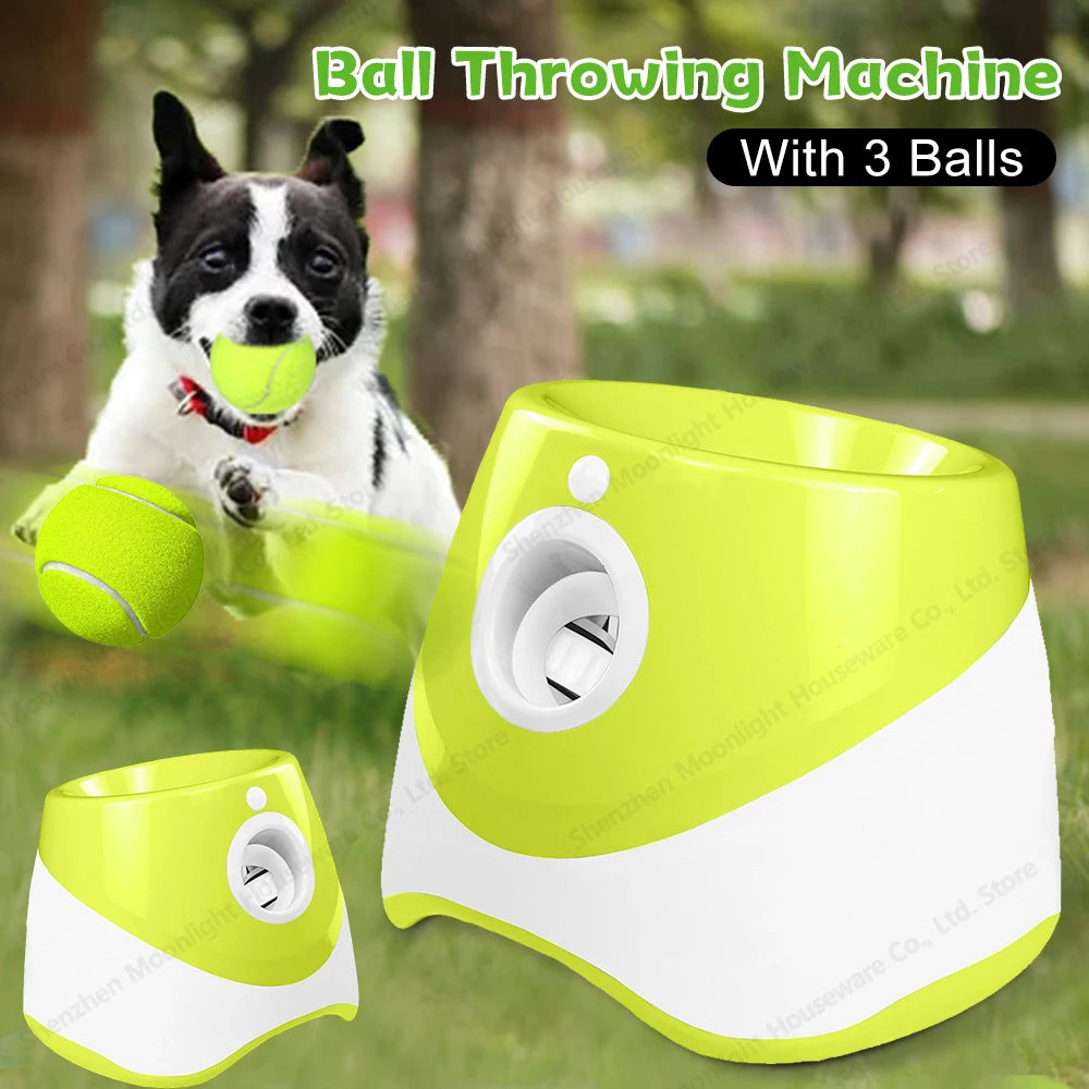 Automatic Dog Ball Thrower For Indoor Outdoor Play