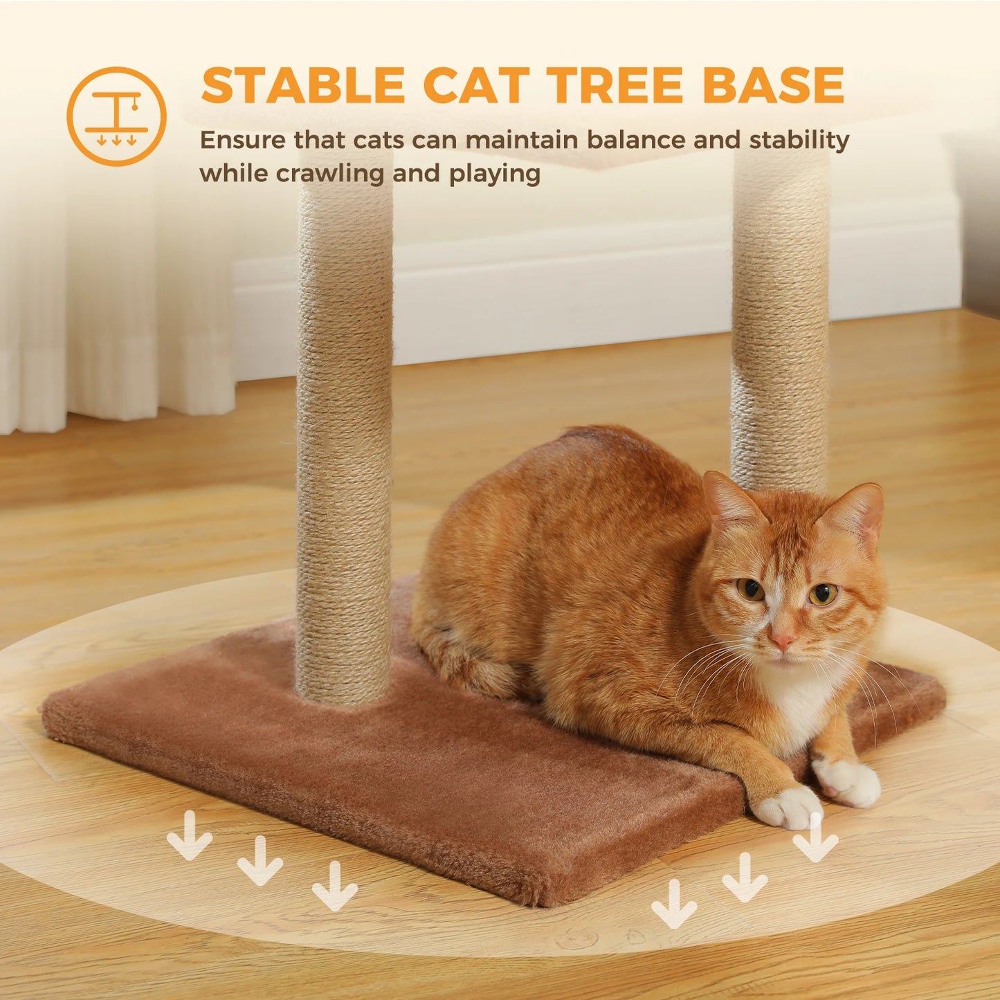 PAWZ Road Cat Tree Tower for Indoor Cats Duo Styles