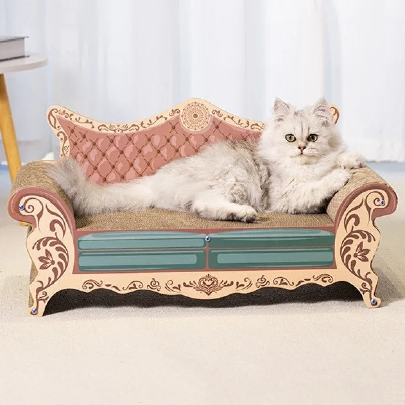 CZBNYXCN Cat Nest Sofa Bed Integrated Scratch Board