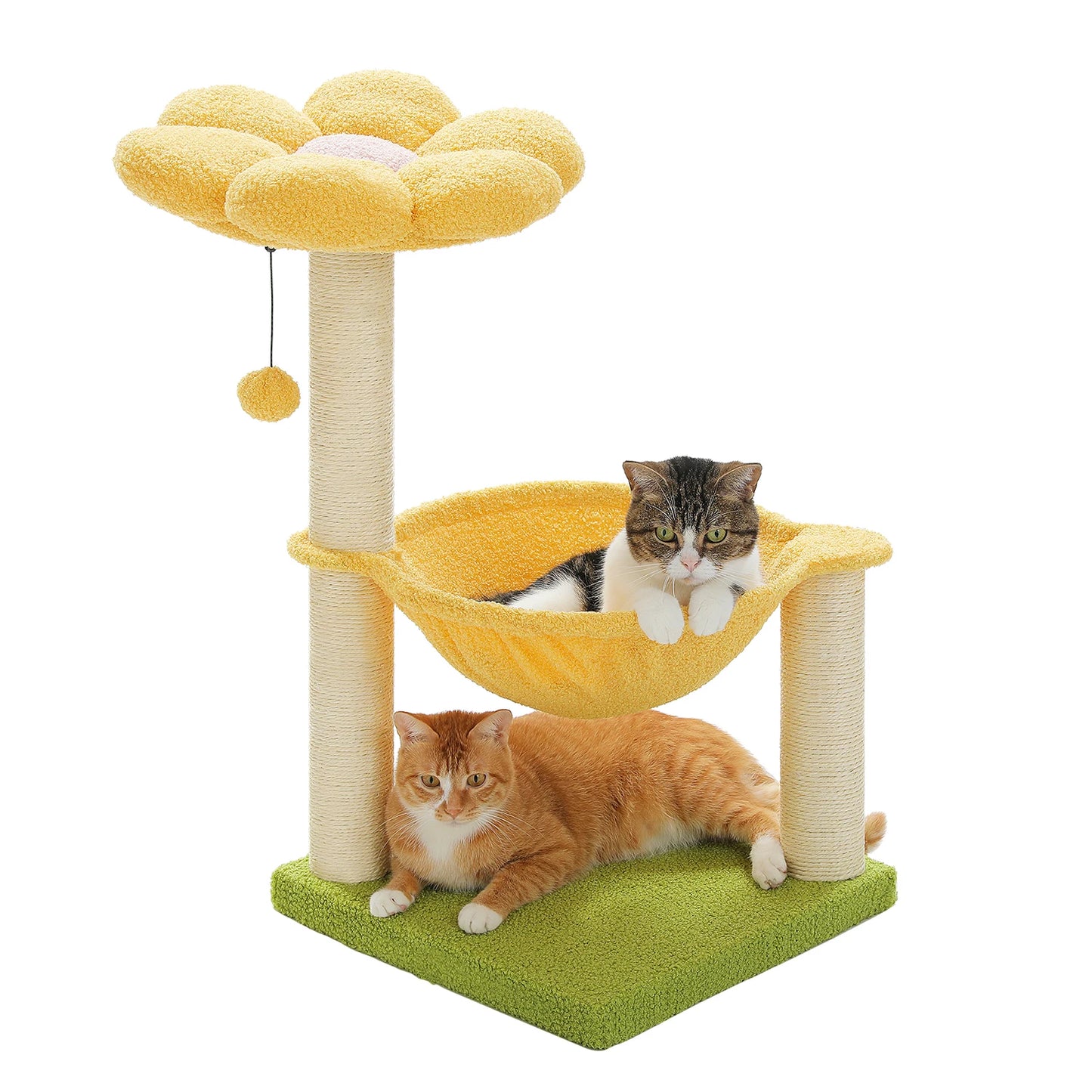 PAWZ Road Flower Cat Tree With Indoor Sisal Scratching Post