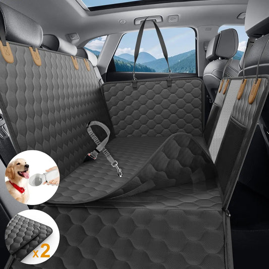 WedyvkoCN Waterproof Dog Car Seat Cover Hammock Rear Seat Protector