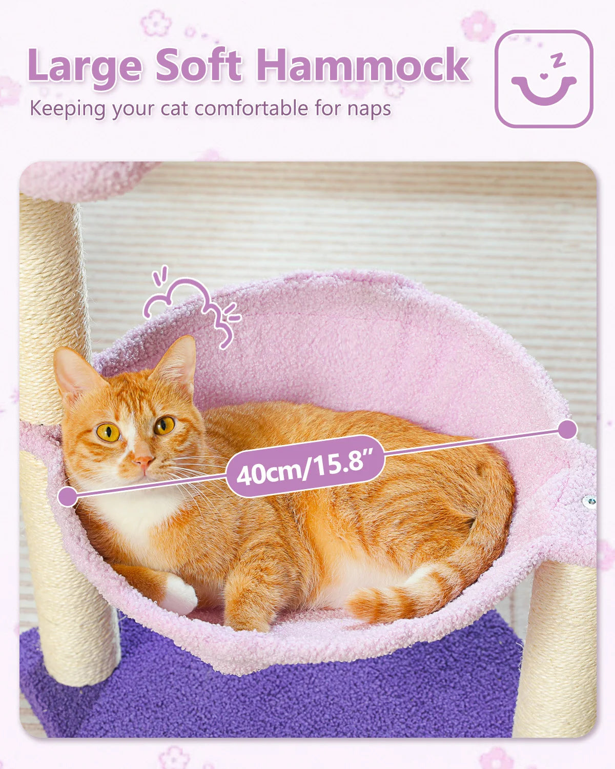 PAWZ Road Flower Cat Tree With Indoor Sisal Scratching Post