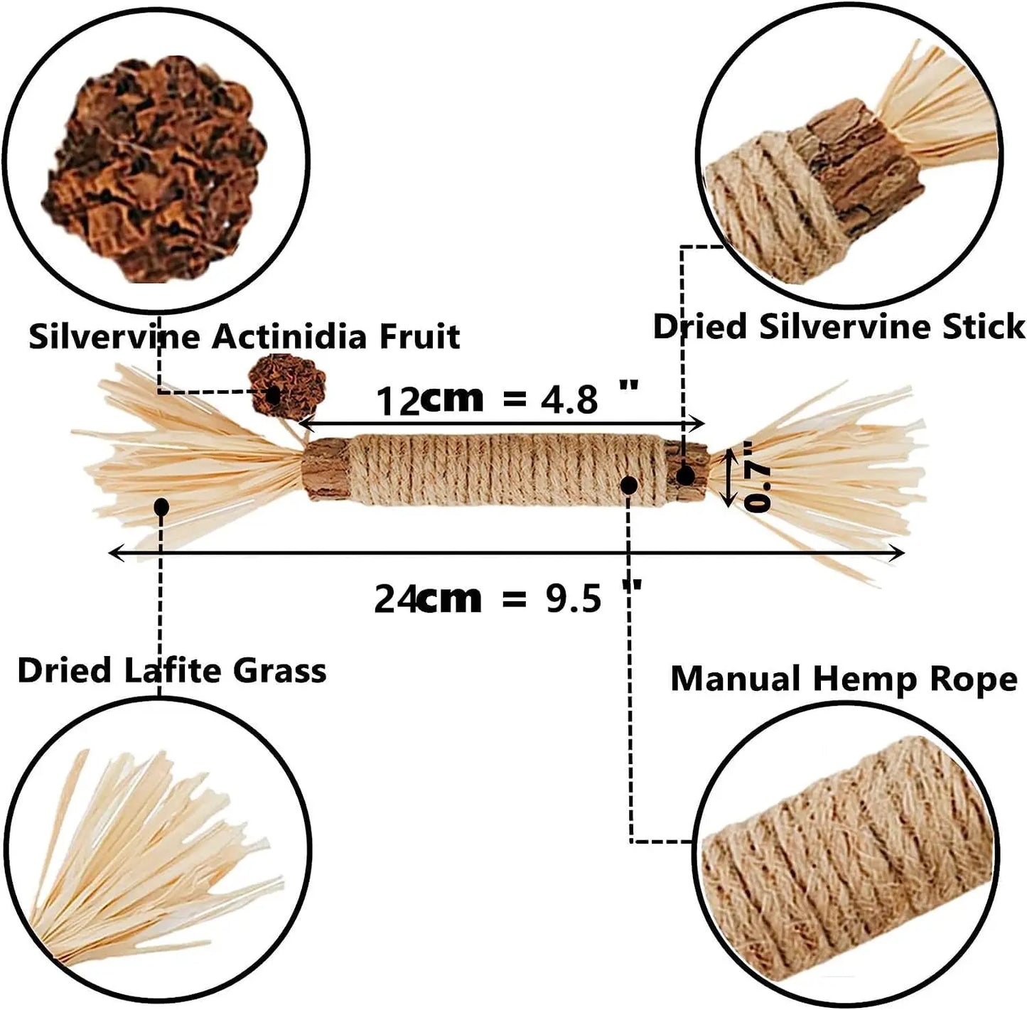 Zhejiang Silver Vine Catnip Toys 12 Pack Treats Kit