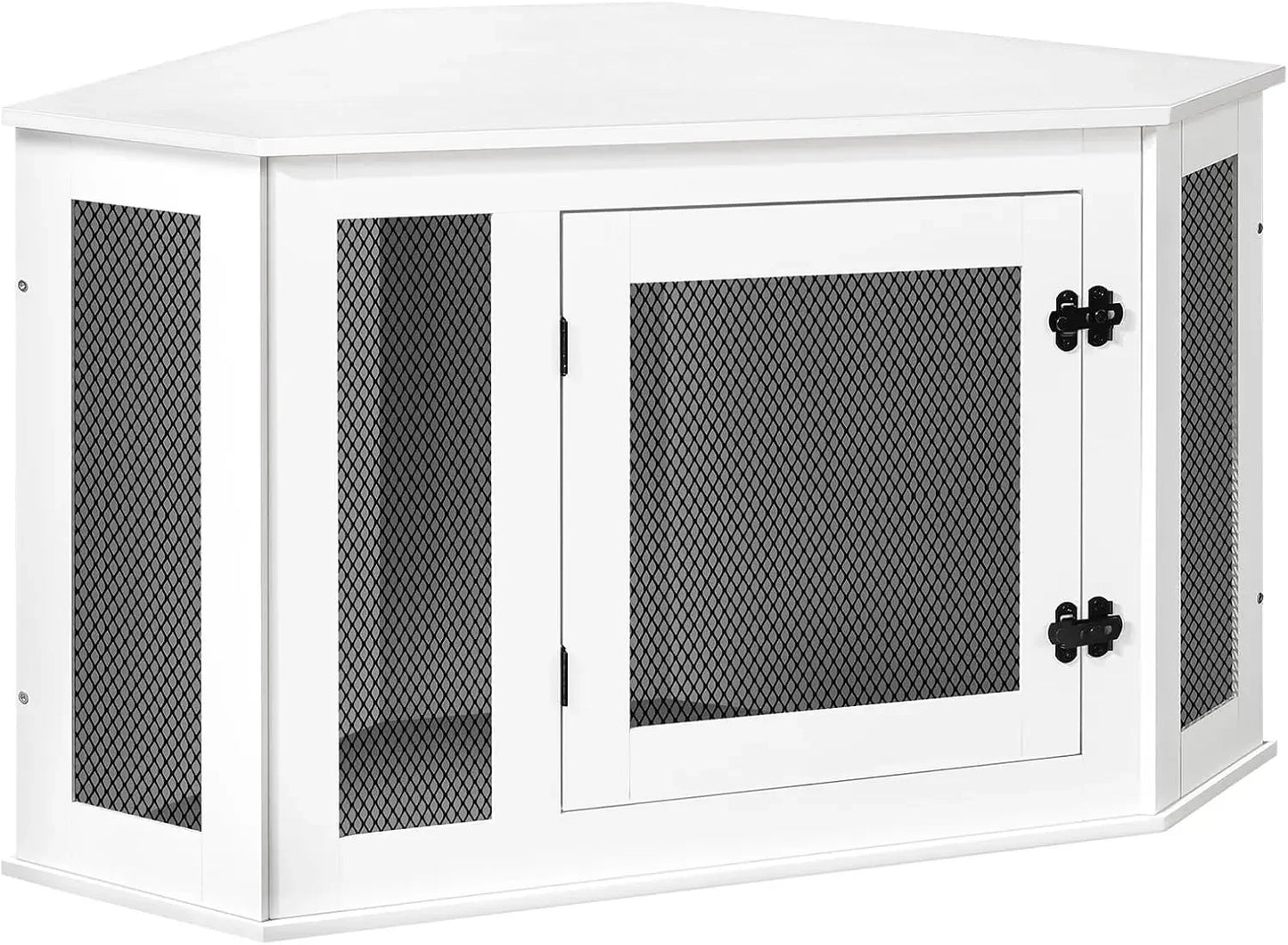 Corner Dog Crate Furniture End Table Decorative Indoor Kennel