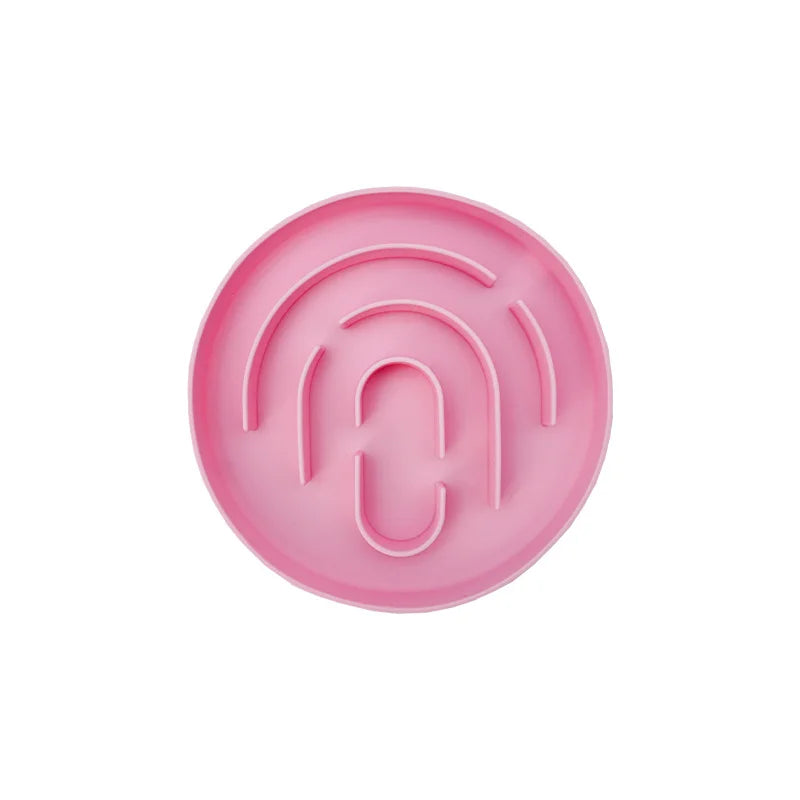 Slow Eating Silicone Cat Bowl Non Slip Design For Pets