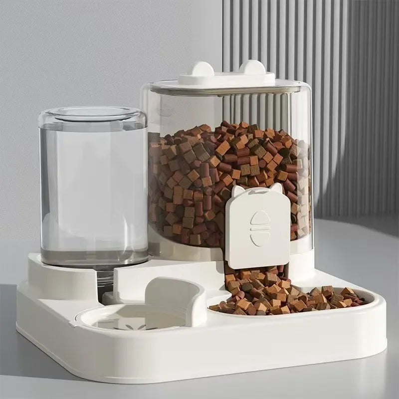 Feature1 Automatic Pet Feeder and Water Fountain For Pets