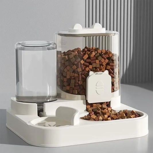 Feature1 Automatic Pet Feeder and Water Fountain For Pets