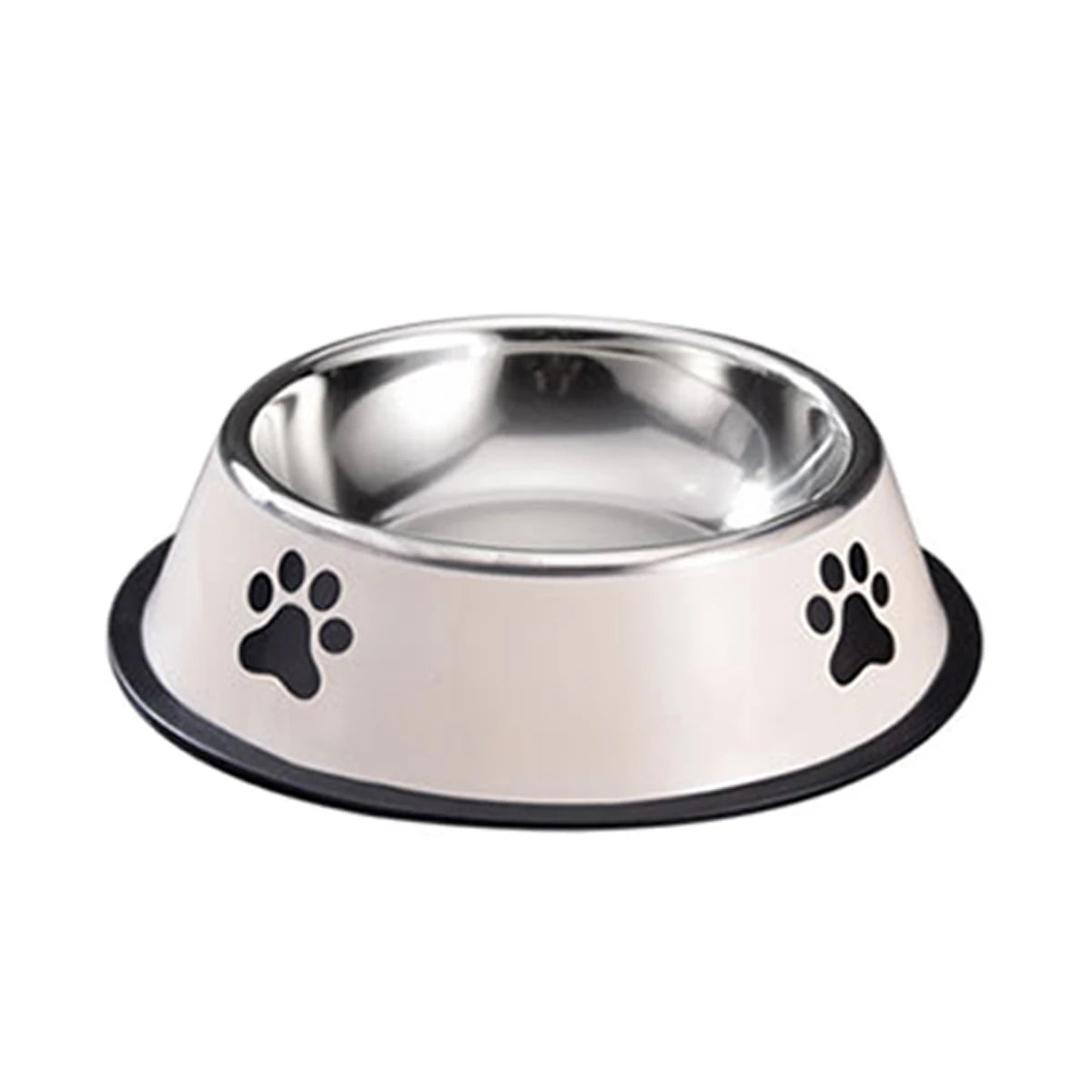 High Concerned Stainless Steel Pet Bowl Anti Fall Feeding Dish