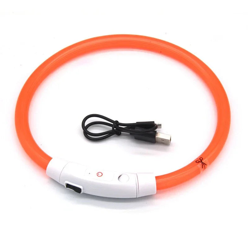 CN Guangdong Luminous Dog Collar LED Light Night Safety GXQ02