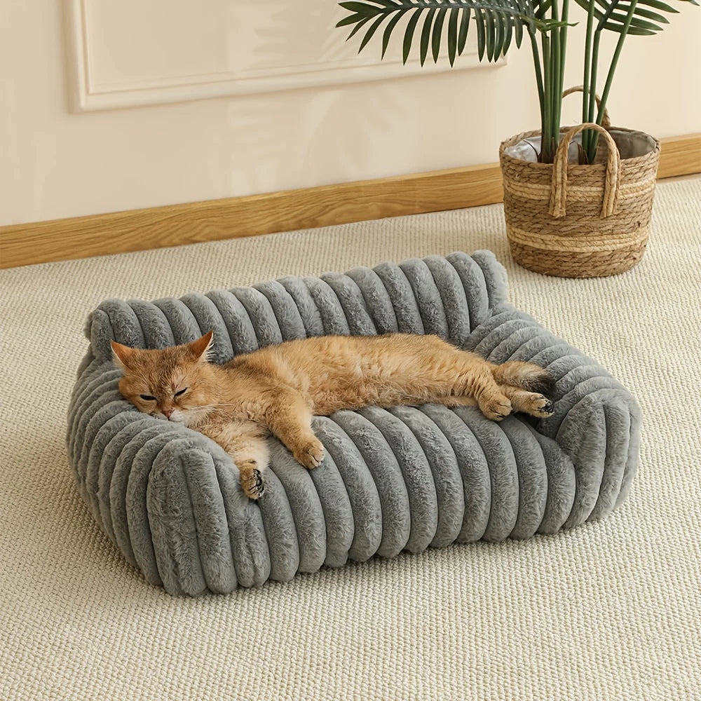 KEMORELA Cat Sofa Bed Breathable All Seasons For Small Cats