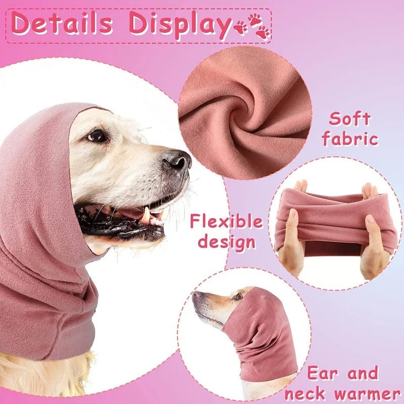 Dog Grooming Earmuff Headband Warm Noise Cancel Ear Cover