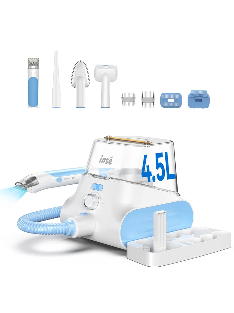 INSE P30 Ultra Quiet Pet Grooming Vacuum For Dogs Home