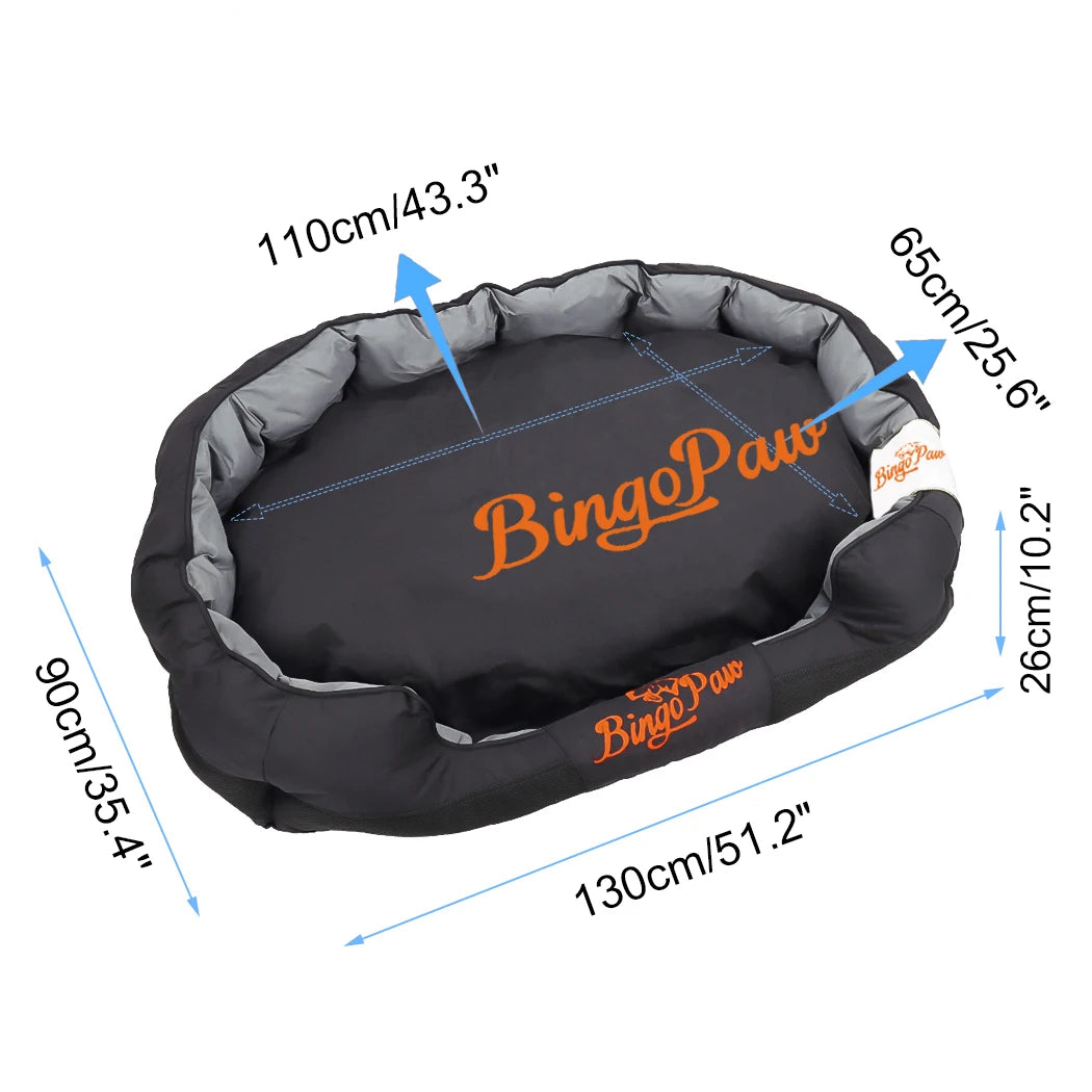 BINGOPAW All Season Dog Bed Calming Sofa Kennel Cushion