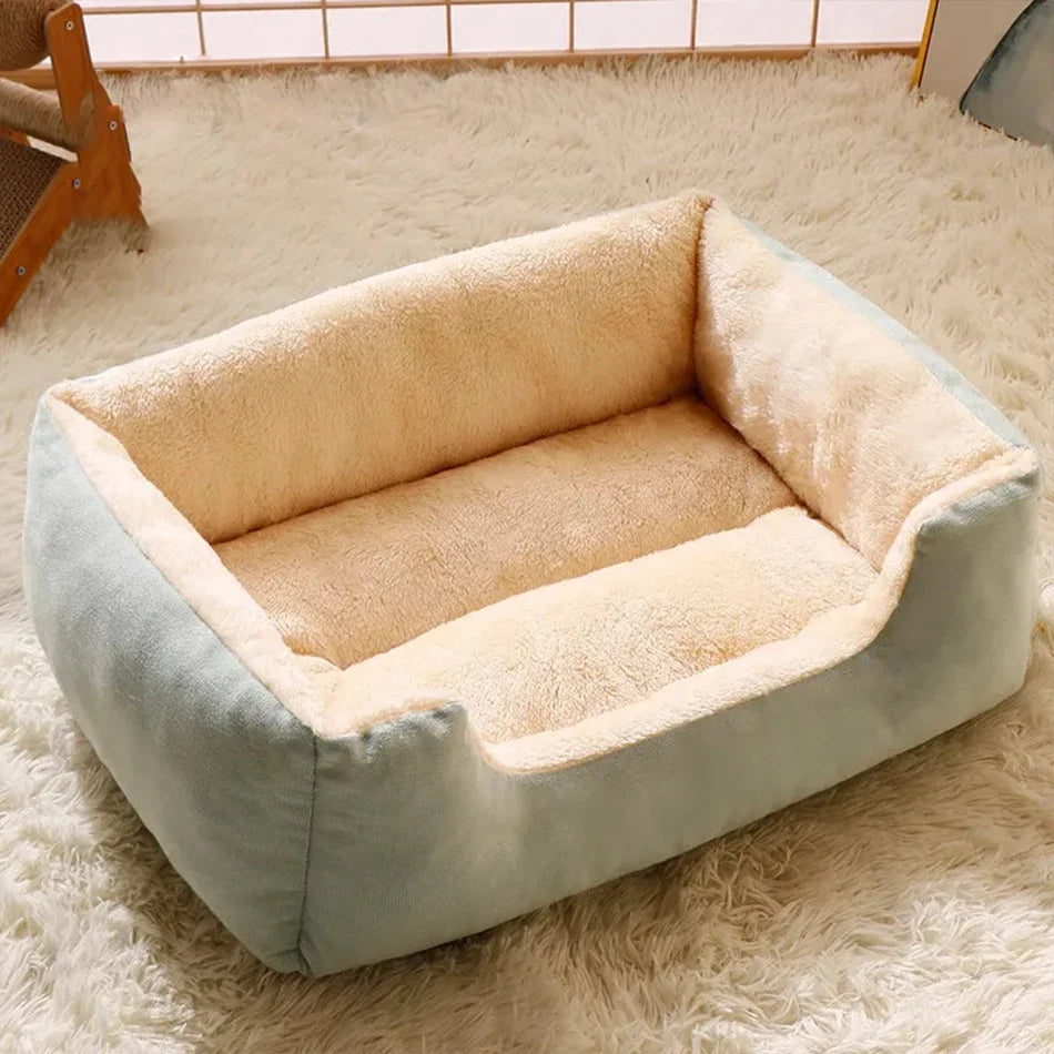 Guangdong Plush Cat Bed With Soft Cushion For Cats